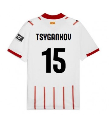 Girona Viktor Tsyhankov #15 Hjemmebanetrøje 2025-26 Kortærmet